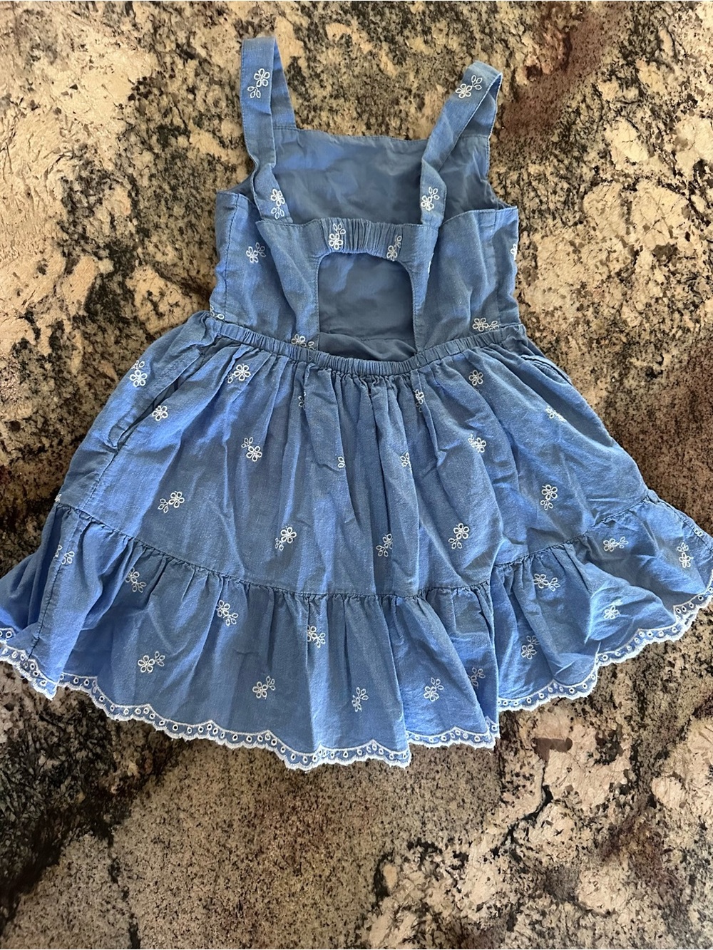 BUNDLE: Girls Pink and Blue Mixed Dresses - Cat & Jack + Carters, size 5T +BONUS - Picture 7 of 8